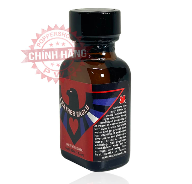Popper Leather Eagle 30ml Hàng Chuẩn USA Mạnh Mẽ Tiết Kiệm Popper Leather Eagle 30ml Hàng Chuẩn USA Mạnh Mẽ Tiết Kiệm